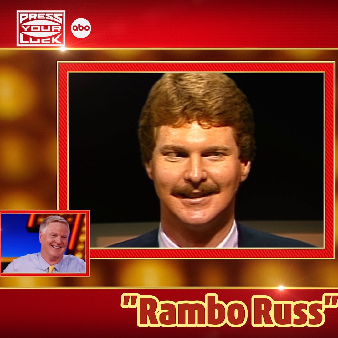 Nothing tastes as sweet as revenge! Time to show those Whammies who’s boss when Rambo Russ returns to #PressYourLuck tomorrow at 8/7c on @ABC! 😈 https://t.co/vpDBeump8c