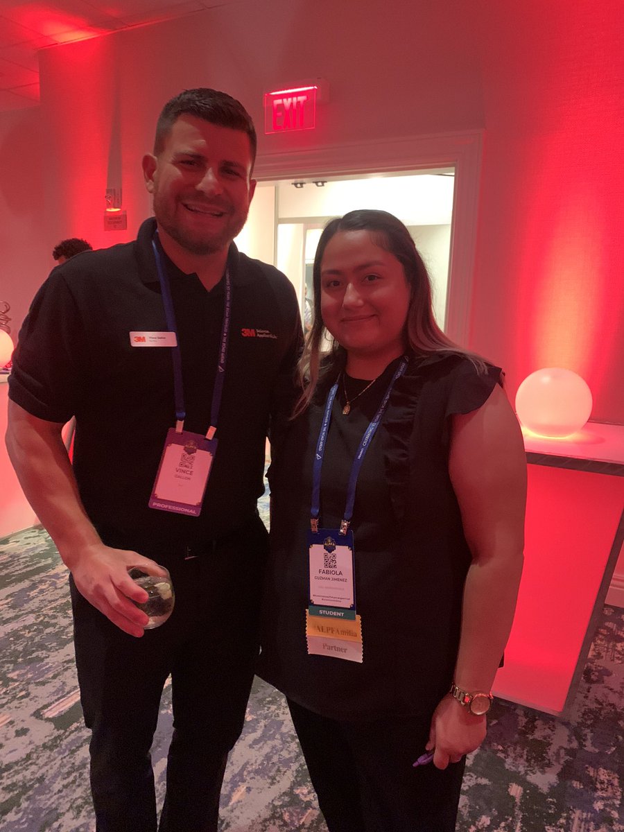 guzman_fabiiola's tweet photo. Pleasure meeting amazing 3M’ers at their Reception at the ALPFA Convention #ALPFA #ALPFA50 #ALPFACon #ALPFA2022 https://t.co/Aipakxq76F