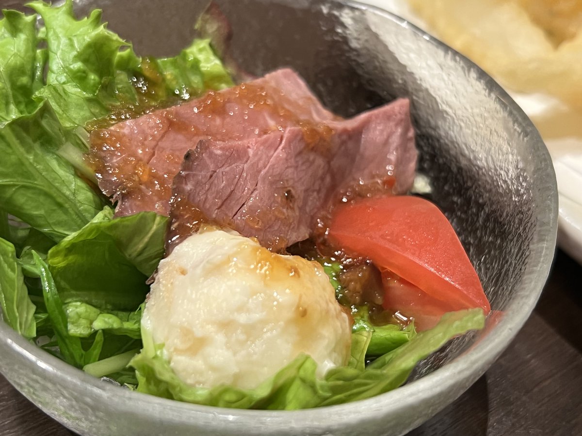HISARON's tweet photo. 肉も美味しい。 https://t.co/7R1Vp8EbWS