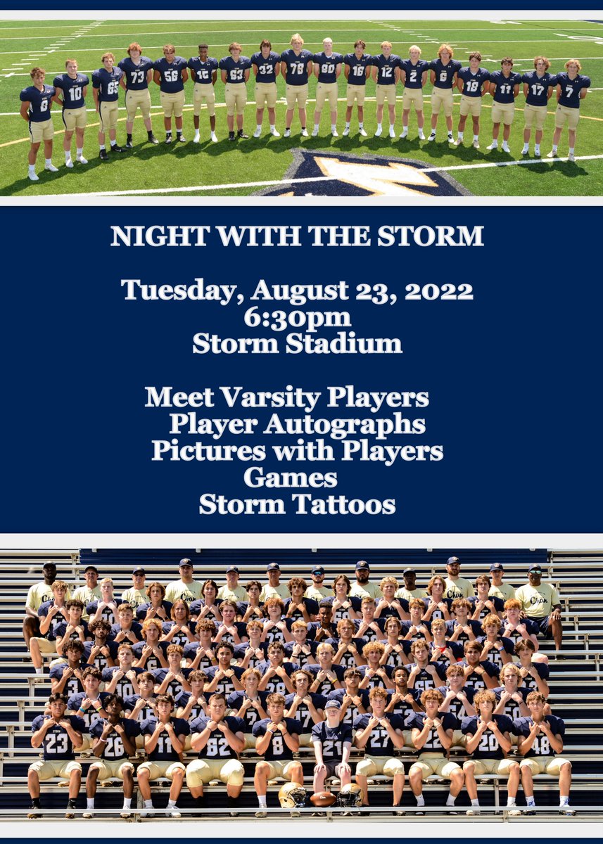 Chan Storm GridIron tweet media