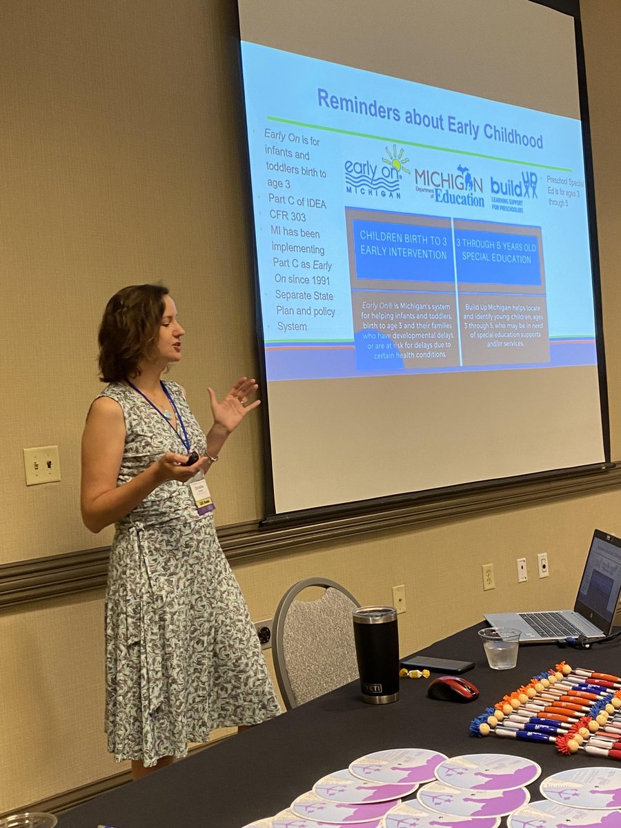 Day two at #MAASE and our team has been presenting best practices to offer reflections to support improvement in our work supporting children and families in Michigan. Were/are you here?  Drop us a comment if you were in one of our many sessions today 🙌#MAASE4all