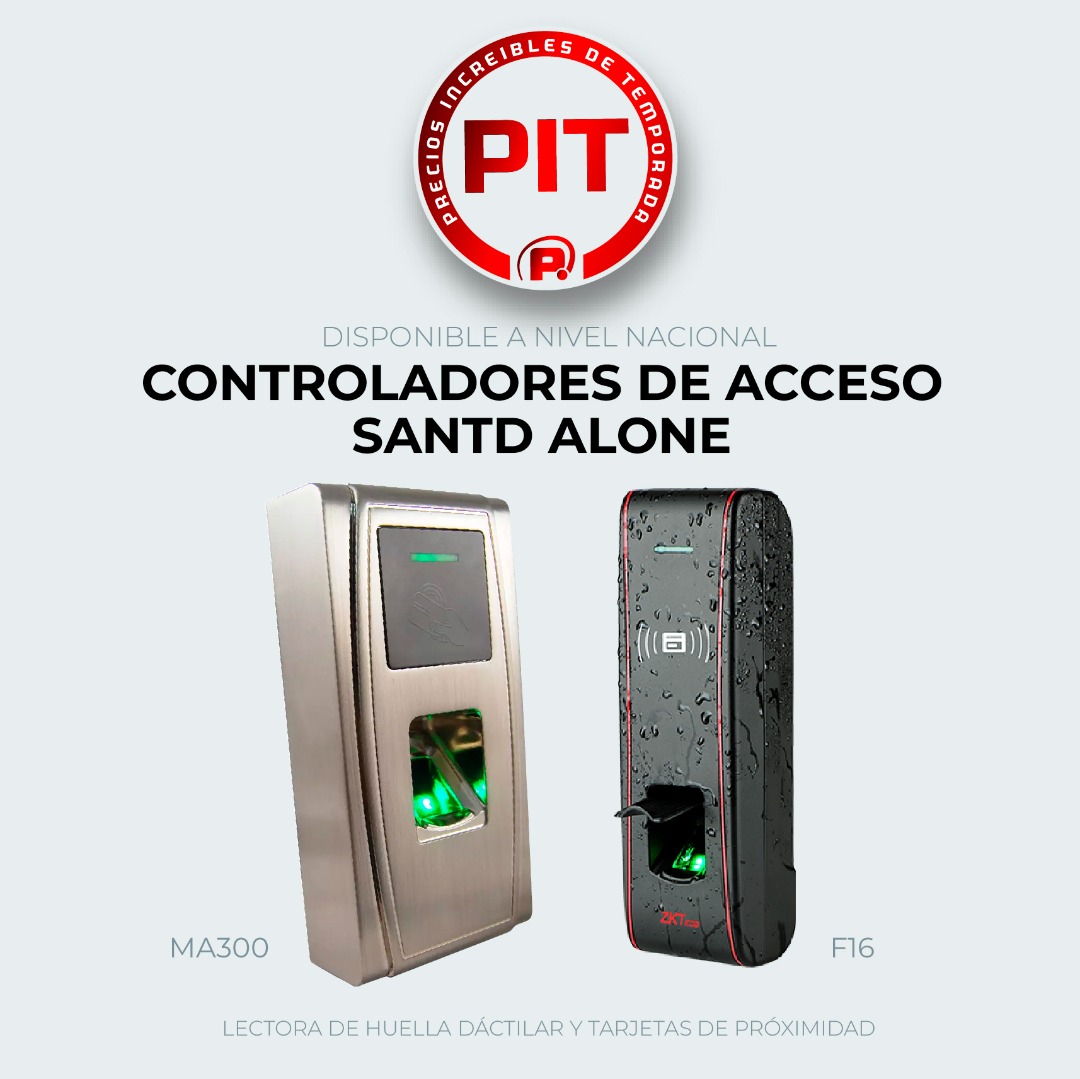 🔥Ambos equipos permiten registro directo para huellas y tarjetas (metodo standalone con credencial administrador)

PRECIOS PIT

Disponible a nivel nacional

#Proelca apoyando al instalador venezolano 🇻🇪

Contáctenos para agendar su cita🔻:

📲 0424-255.66.00
☎️ 0212-242.45.55