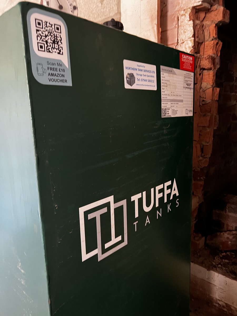 NorthernTanks's tweet photo. Tank installation completed today #scarborough #firecheck @TuffaTanks #happycustomer #wqtchmansonic https://t.co/2EEqDVgWtd