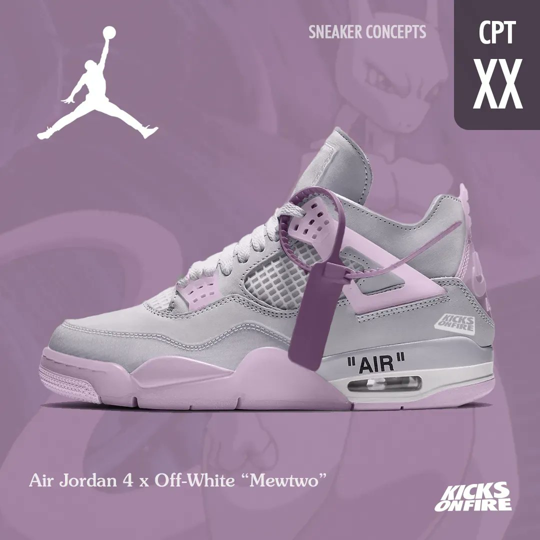 Off-White's Air Jordan 4 Collab to Release This Month