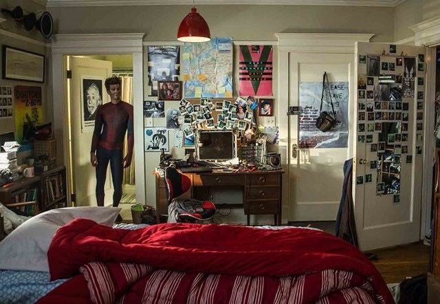 hqstonefield's tweet photo. peter parker’s bedroom https://t.co/8al0wbuq7J