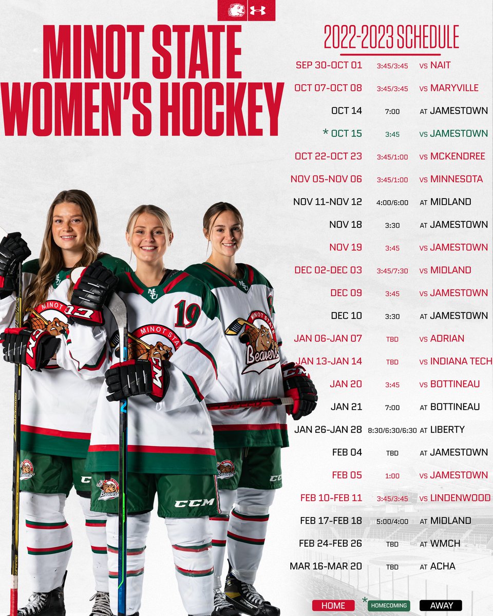 🚨2022-2023 Schedule🚨

Check out our official schedule for this season! Tickets coming soon!

#BuildtheDam | #JoinTheColony