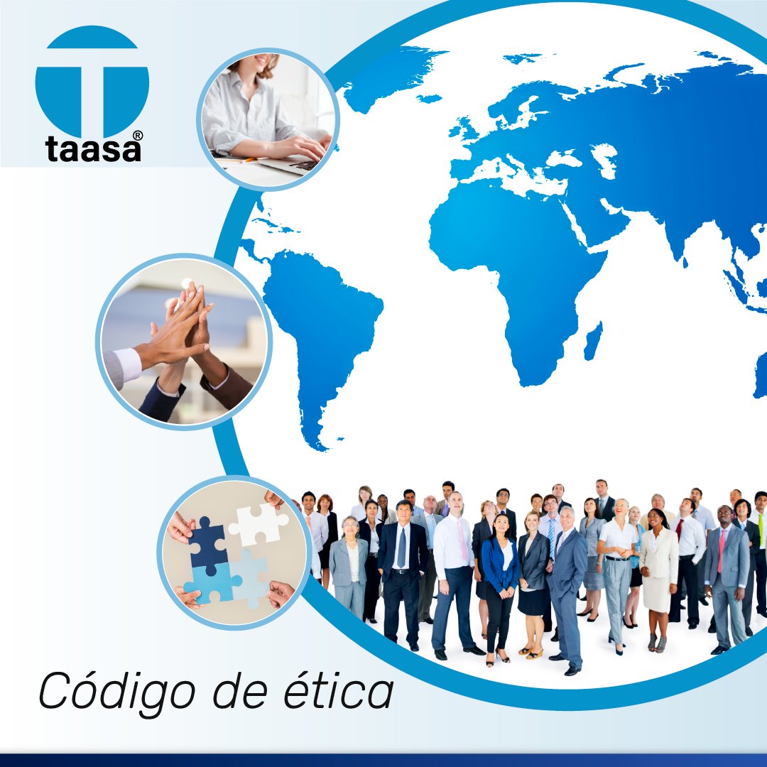 TaasaLogistics's tweet photo. En TAASA cada integrante de nuestra empresa cumple una función única y para nosotros es fundamental promover y garantizar la protección y bienestar de nuestros trabajadores y una respetuosa y eficiente relación de negocios con nuestros clientes y proveedores. https://t.co/KvT3sNgmX8