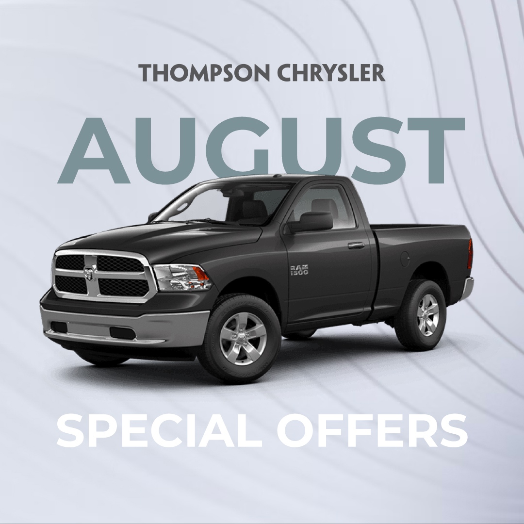 JTCkingston's tweet photo. 🚨🔥Special offers this month at Thompson Chrysler! 🔥🚨

Contact us today for more details! 

#thompsonchrysler #kingston #carlifestyle #auto #cars #instacar #cargram #vehicle #carsofinstagram #carlovers #automotive #drive #carswithoutlimits #carcare #carinstagram https://t.co/2vYJPPMYKS