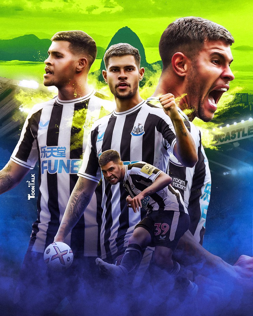 ⚫️🇧🇷⚪️

<a href="/brunoog97/">Bruno Guimarães</a> One of Europe’s best - and he’s a Geordie. #NUFC
