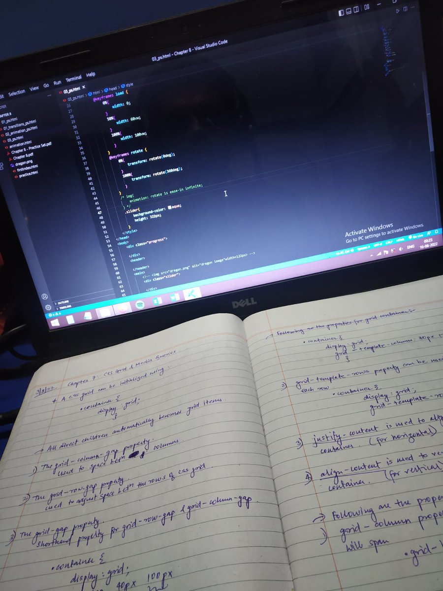 therealrohitg's tweet image. Long awaited update of my #100DaysOfCode
journey :

👉Completed CSS

👉Animations, Transitions, Flexbox, Grid, CSS Media Queries.

👉Currently building Flipkart Clone for front end. Soon will be posting an update!

#100daysofcode #100daystocode #Coding 
#100DaysOfCode