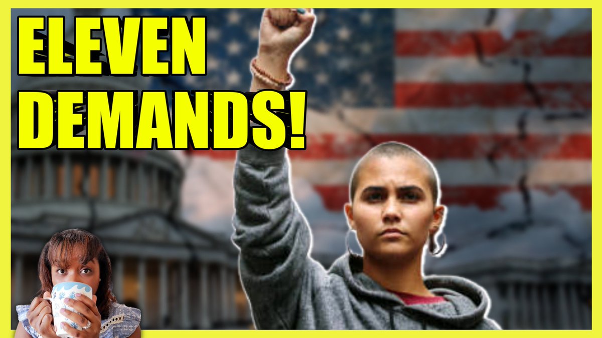 SabbySabs2's tweet image. Eleven DEMANDS For DEMOCRACY (clip)
youtu.be/K4bJ-7y94I8