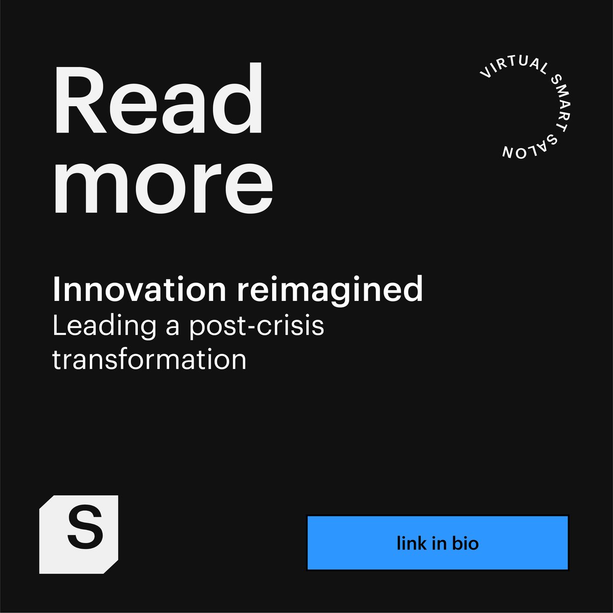 Our recent Smart Salon, Innovation reimagined explored how leaders redefined their approach to design & innovation for a post-crisis world. We were joined by panelists from @Logitech, @CP_News, and @Clear as part of a report launching this Fall. Read more bit.ly/3p4EV9t