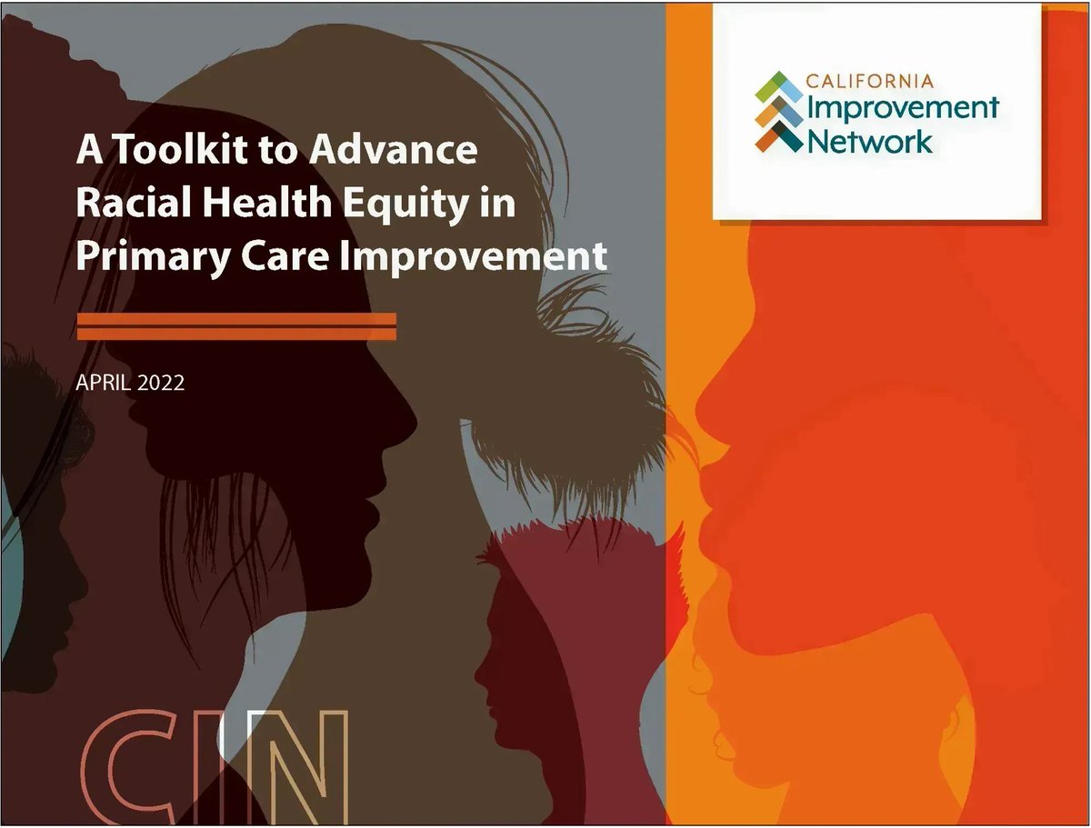 HealthBegins's tweet photo. ICYMI: We've partnered with @CHCFnews for a new toolkit that integrates #racialequity in #healthQI efforts for primary care. We believe this will be a valuable resource for all.
CC: @HealthforceUCSF @HealthLeaders @CalHealthline @NatQualityForum
Read: https://t.co/irl2Gwmw5d https://t.co/uuFMLBDOKT
