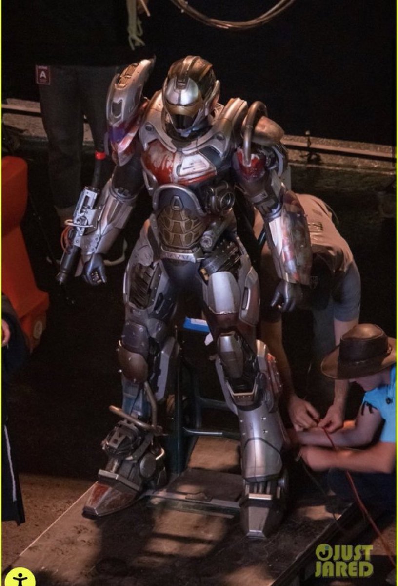 Hvlyons's tweet photo. Marvels Iron Heart full armor! Set photo https://t.co/oM5QbUqvxl