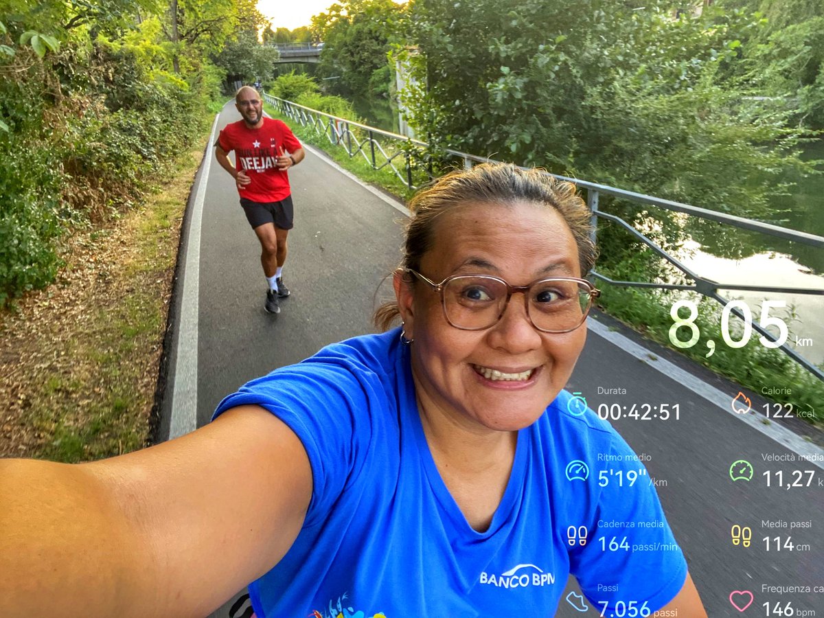 CristianZanrei's tweet photo. E anche oggi riposiamo domani! 😜
.
@whEngdi
.
#8km 
#corsa #running 
#nuovipercorsi #newroutes 
#allenatricespeciale #specialcoach 
#corrichetipassa https://t.co/Ml0W3zLWI9