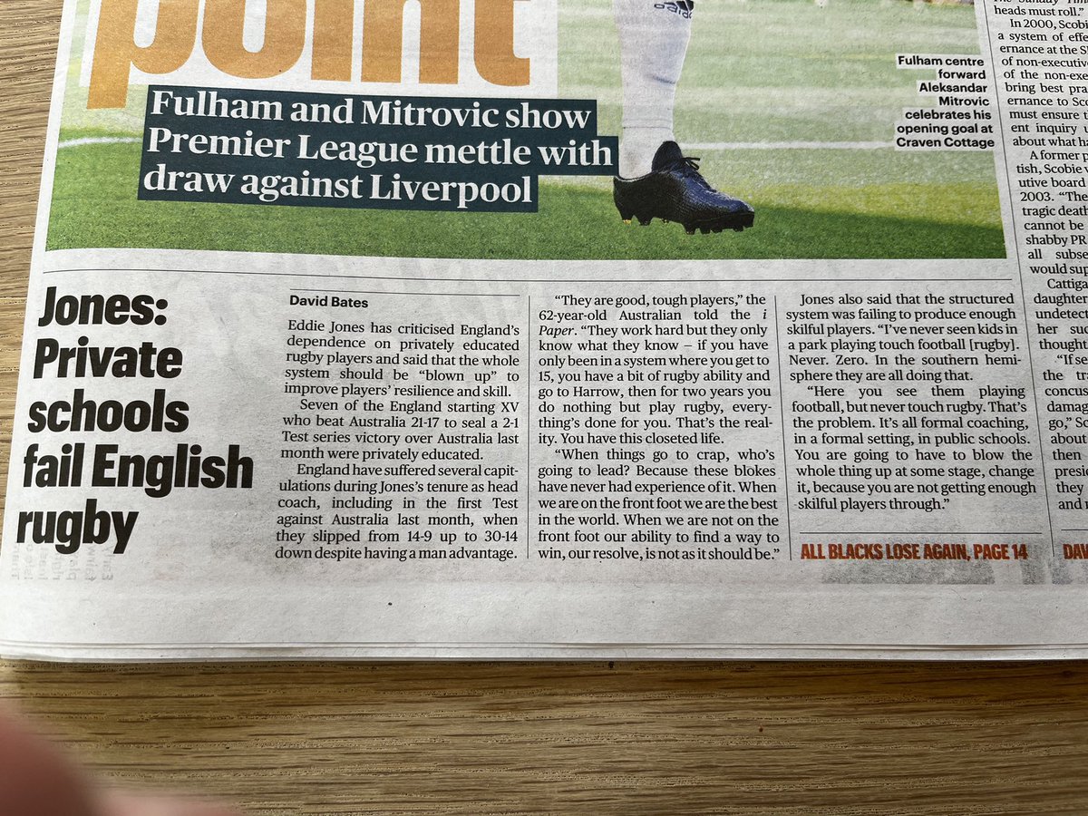 OakhamSport's tweet photo. The contrasting view is that independent schools offer environments that are rounded, holistic, supportive, grounded AND challenging AND demanding. But, Eddie, if you want something else let us know.  That’s how good pathways work, with good two-way communication. https://t.co/Vvt50sZZPt
