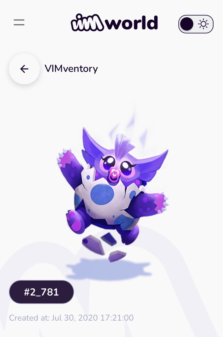 bigbullyism's tweet photo. Been over 2 years I’ve had this nft from the @vechainofficial platform. I think this might’ve been the first! Is it still alive?
#vet #vetho #vechain #vim #vimworld https://t.co/xklFs0llEJ