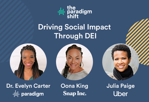 prdgm's tweet photo. How do forward thinking companies like @uber and @Snap think about driving social impact, and how does that relate to their DEI programs? Join @drevvycarter @Oona_King and Julia Paige for our 8/23 webinar to find out. Register at https://t.co/yp3tUgy6Zm https://t.co/BchT9cYxtH