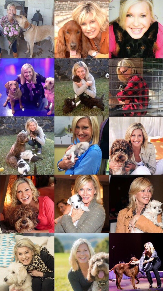 domdyer70's tweet photo. Olivia Newton John was an animal rights activist and shared her ranch with lots of rescued animals. She will be missed https://t.co/lPkRQSjAyg