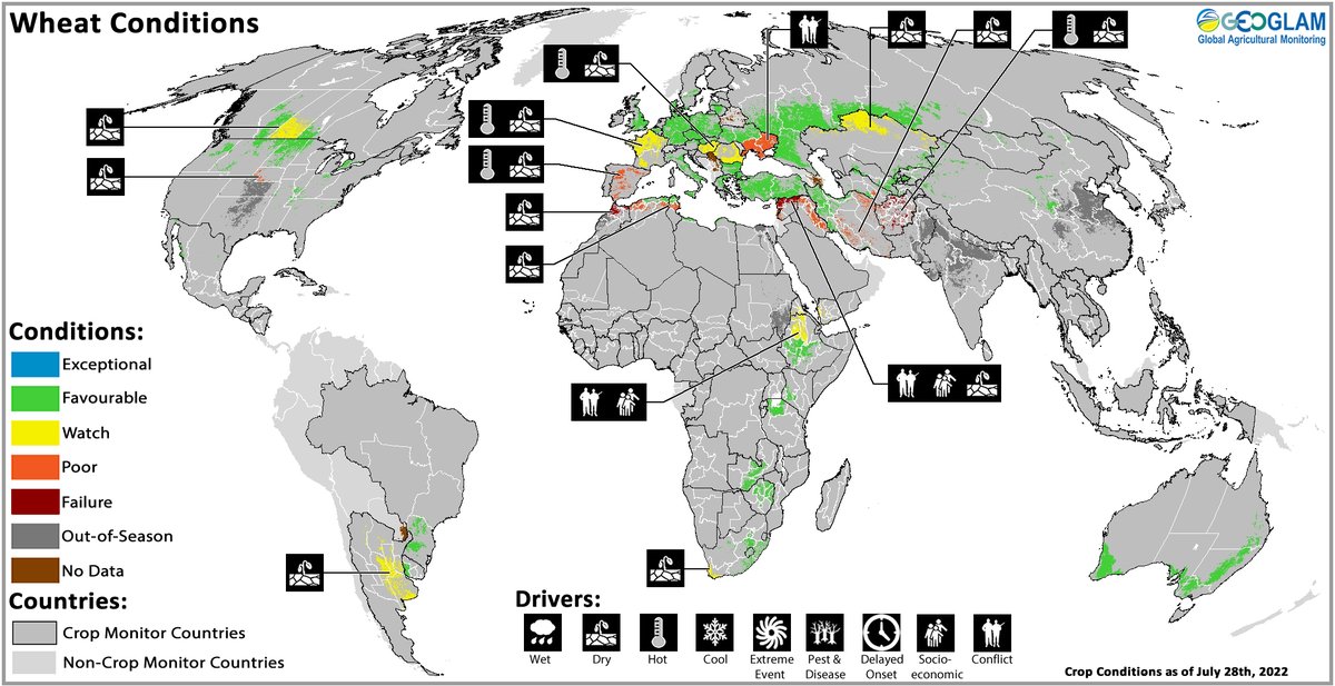 GEOGLAM Crop Monitor tweet media