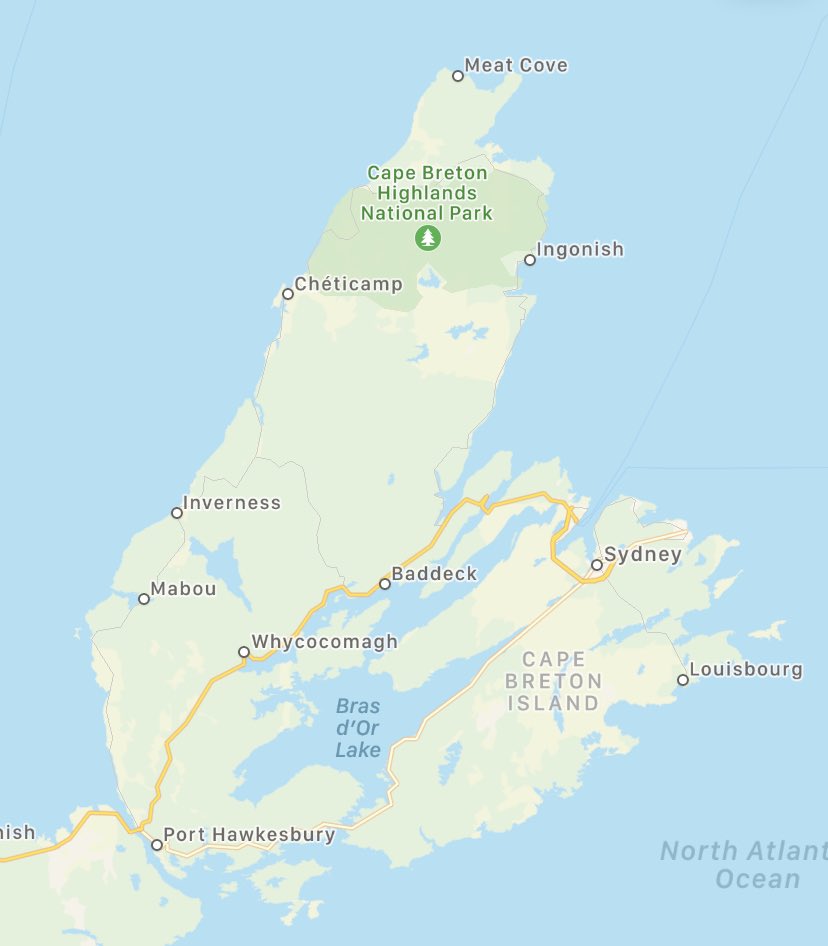 This steak reminds me of Cape Breton