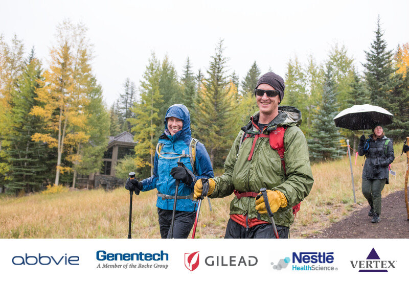 CF_Foundation's tweet photo. Whether you walk, climb, cycle, or hike with us, you are an important part of our progress. Together, alongside our sponsors: AbbVie, Genentech, Gilead, Nestle Health Science, and Vertex, we can make a difference for people with cystic fibrosis. https://t.co/WosV4Ak3ta