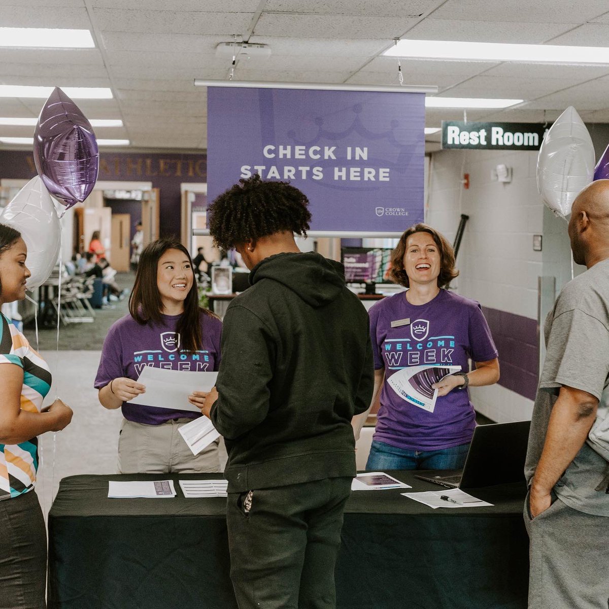 Crown College tweet media