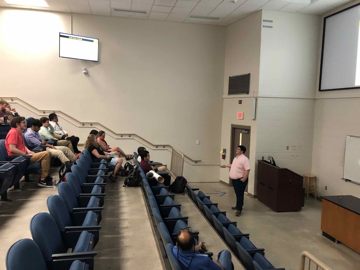 SongGuoUSM's tweet photo. 2022 USM Chem REU final oral presentation. Impressed with how well our cohort has grown as a chemist during the summer! Part 2. #USMChemREU https://t.co/7YrRl8TfyS