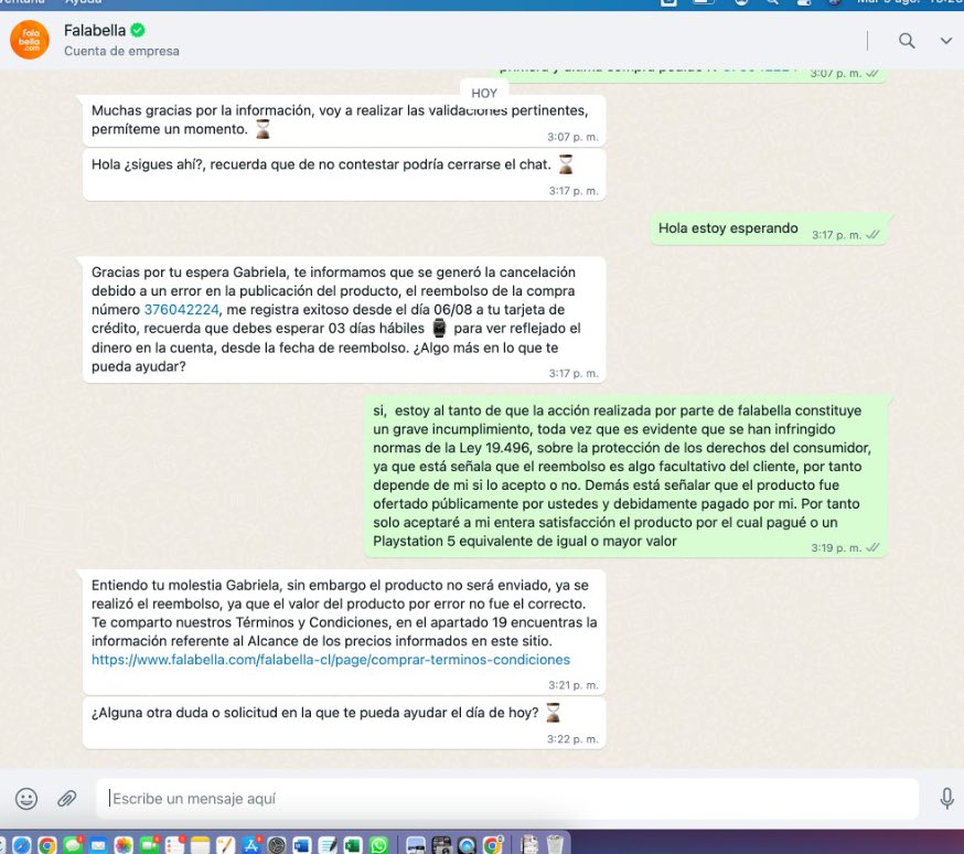 speady07's tweet photo. No les da vergüenza decir abiertamente que van a vulnerar los derechos del consumidor @FalabellaAyuda @SERNAC https://t.co/nrnaJFMEno