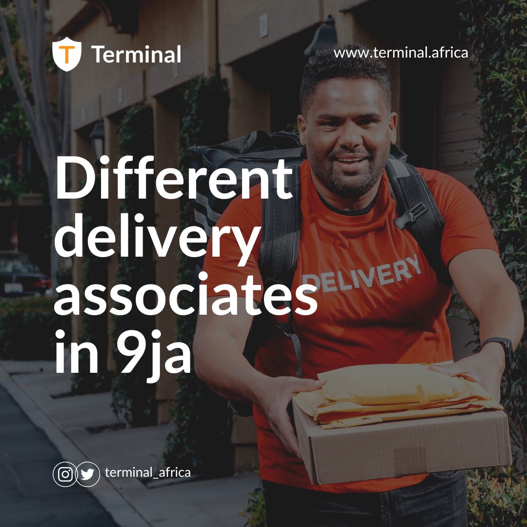 terminal_africa's tweet photo. Go on, which of these delivery associates have you encountered? Share with us in the comments.
#TerminalAfrica #DeliveryAssociate https://t.co/sfLu4wULXz
