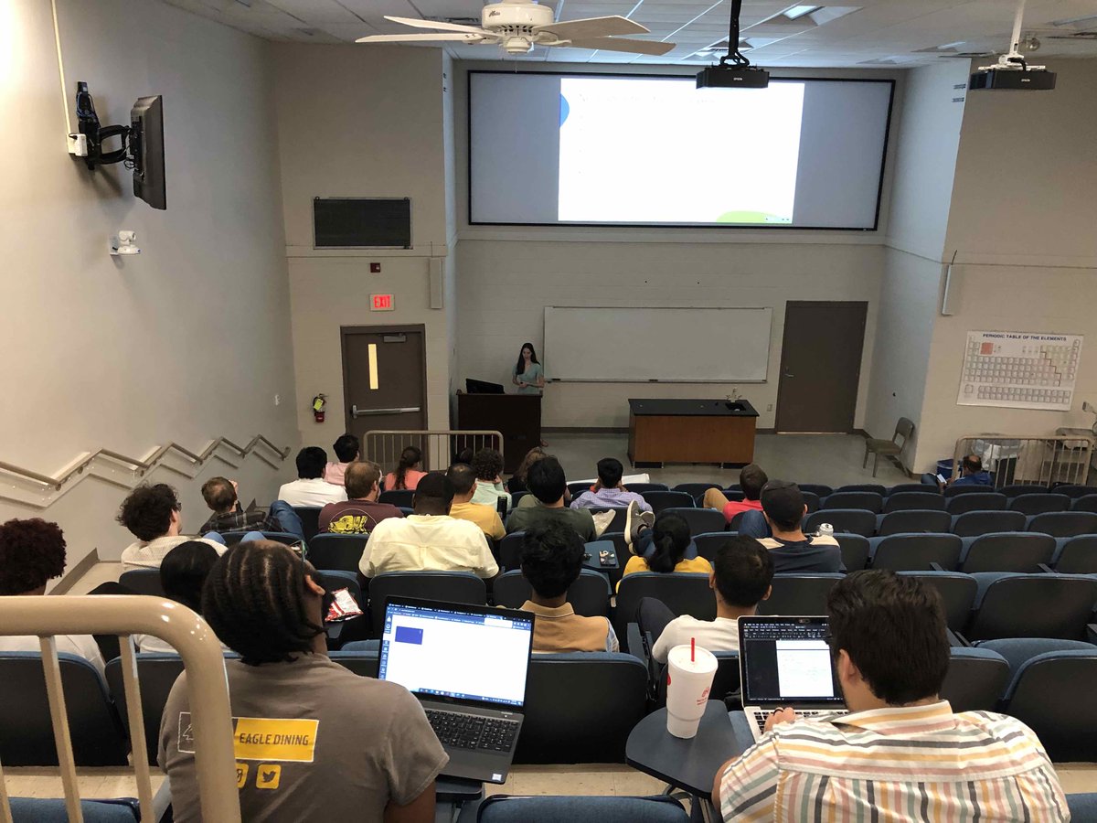 SongGuoUSM's tweet photo. 2022 USM Chem REU final oral presentation. Impressed with how well our cohort has grown as a chemist during the summer! Part 3. #USMChemREU https://t.co/Uy1fiTPN29