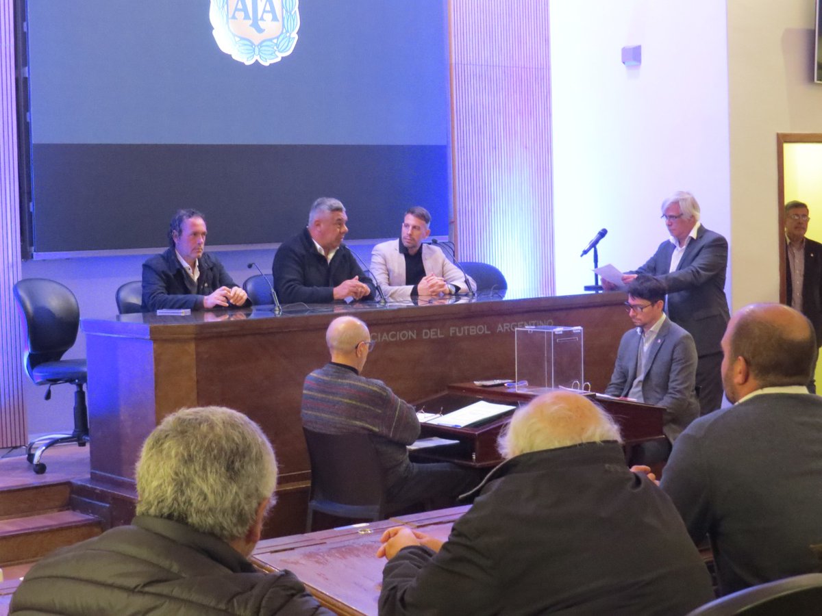 Esta tarde estuve presente en la elección de los nuevos asambleístas por la #PrimeraC, en nuestra sede <a href="/afa/">AFA</a> en calle Viamonte 🇦🇷