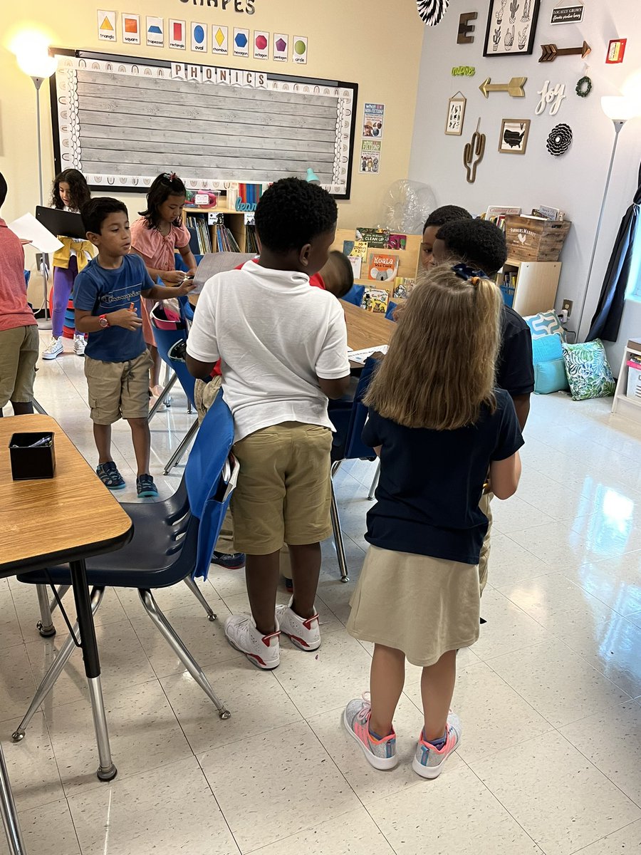 Students truly enjoyed meeting and getting to know about their classmates through our Find A Friend activity 👯‍♀️<a href="/DunwoodySprings/">DunwoodySpringsElem</a>