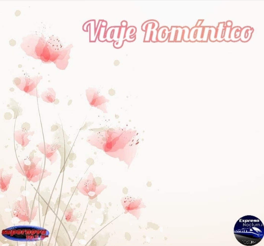 El viaje de hoy será Romántico. Disfrutaremos esas lindas canciones llenas de sentimiento que ustedes tanto les gusta. Solo en tu maravilloso viaje del Expreso Nocturno, 7 a 9pm Vzla. Lo escuchas por supernova1039.com y la App de Supernova1039fm en Play Store.