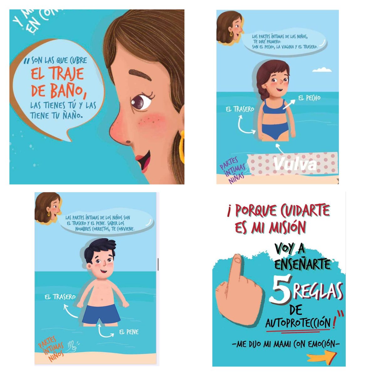 Siempre_picky's tweet photo. Para quienes se espantan al escuchar el término y creen que es 'instaurar ideologias' esto es parte del programa ESI para Kinder 

¿Les parece que está mal? ¿Usted qué tipo de personas creen que estarían en contra de educar así a los niños y niñas del país? https://t.co/OwrgE2sqOC
