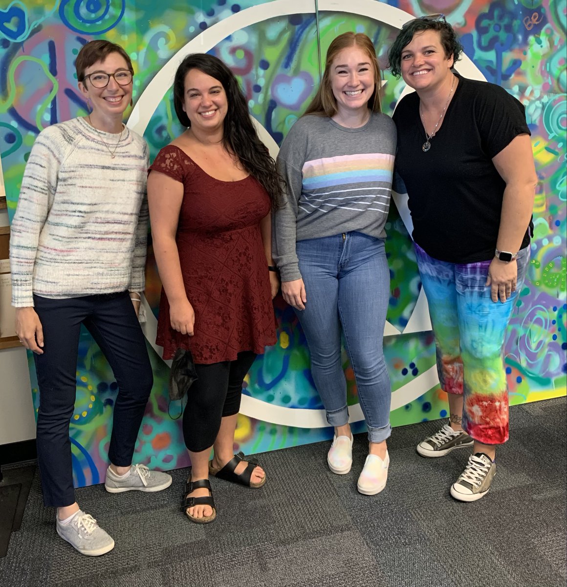 We are back! We kicked off staff development training today with our teacher experts as trainers. Erin Meneau, SLP, Rabia Foreman, SLP, Bridget Kowalski, BCBA, Danielle Kennedy, SDC teacher. 
#SoCCRocks #petk12 #dreamteam