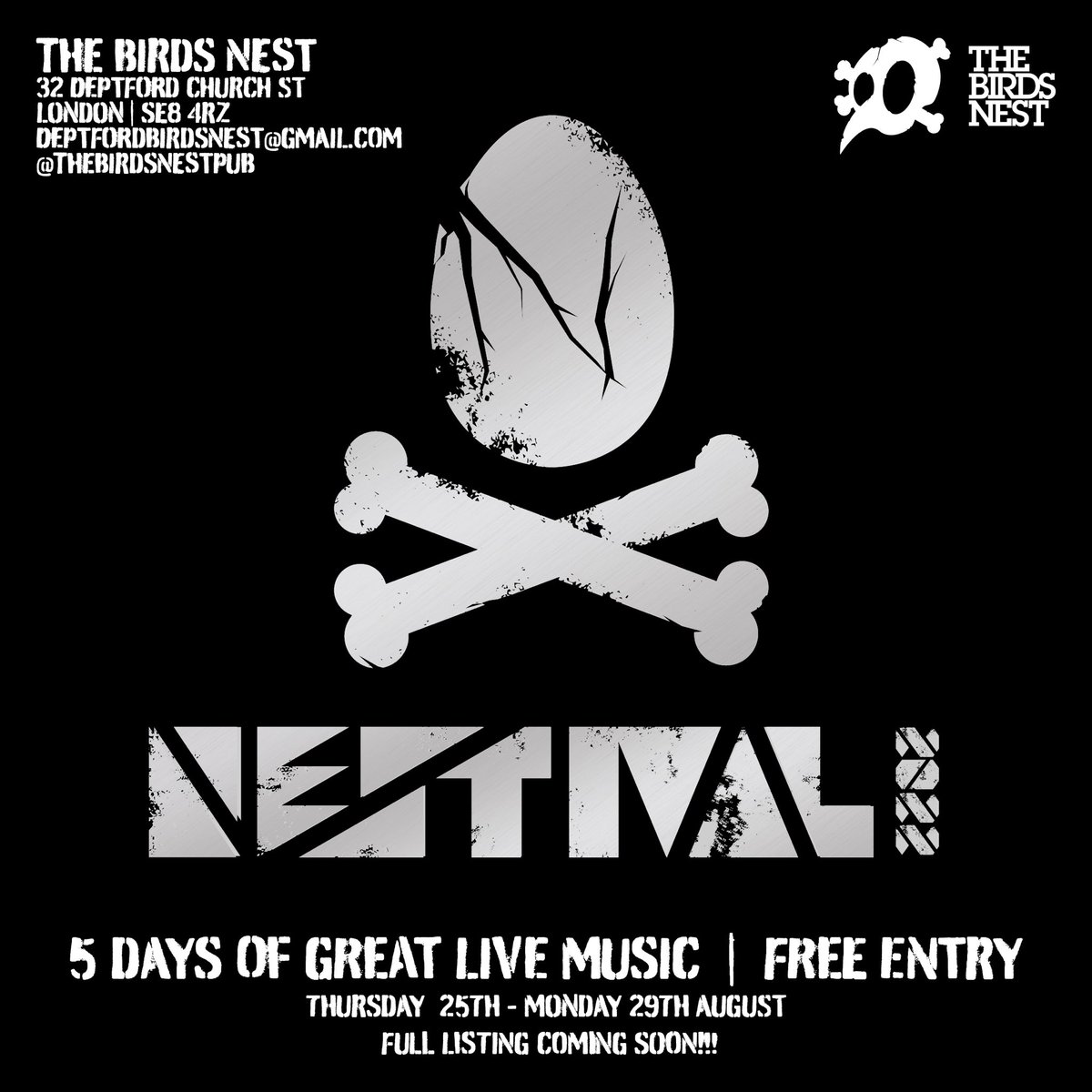 The Birds Nest (@thebirdsnestpub) on Twitter photo Nestival 2022 Nestival 2022