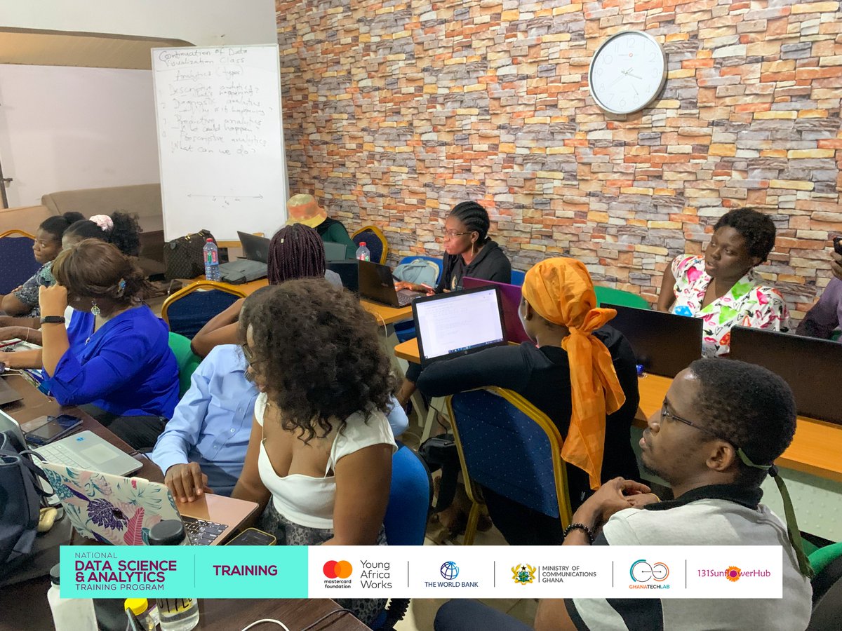 131SFH's tweet image. In today's lesson, the trainees created and reviewed #matplotlib visualizations with 2016 gas prices data of some countries. They also learnt about descriptive, diagnostic, predictive and prescriptive analysis.
#datascienceandanalytics #DataScience #Analytics #datavisualization