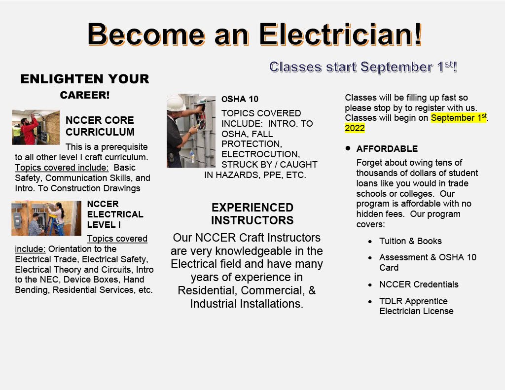 Electrical Apprentice License