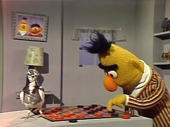 sesame street bert pigeon