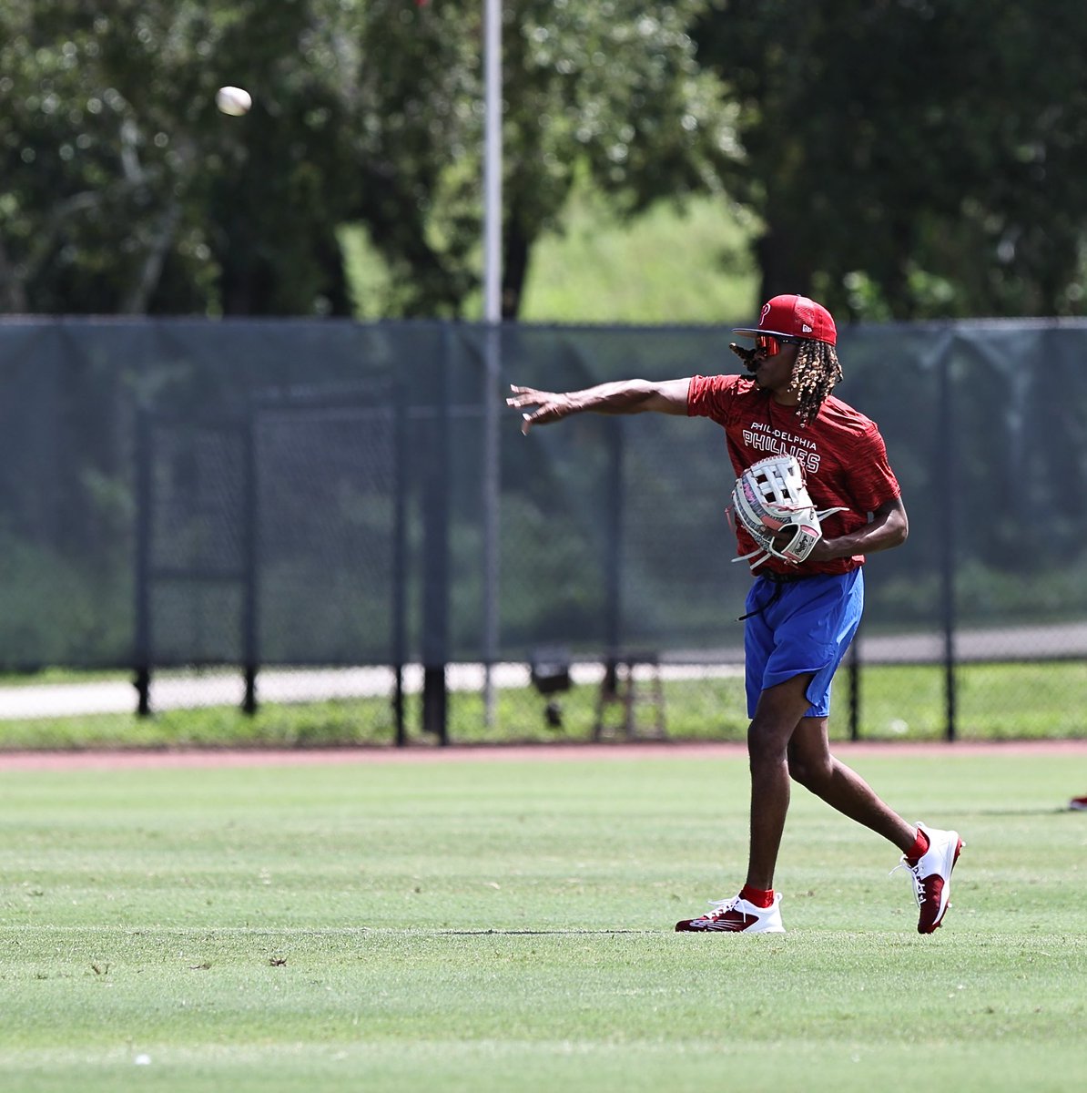 s_m_potter's tweet photo. @Mariboyd_23 some photos from your first week as a Phillie - taken by photographer Mark Wylie https://t.co/2LaEPj7Yqa
