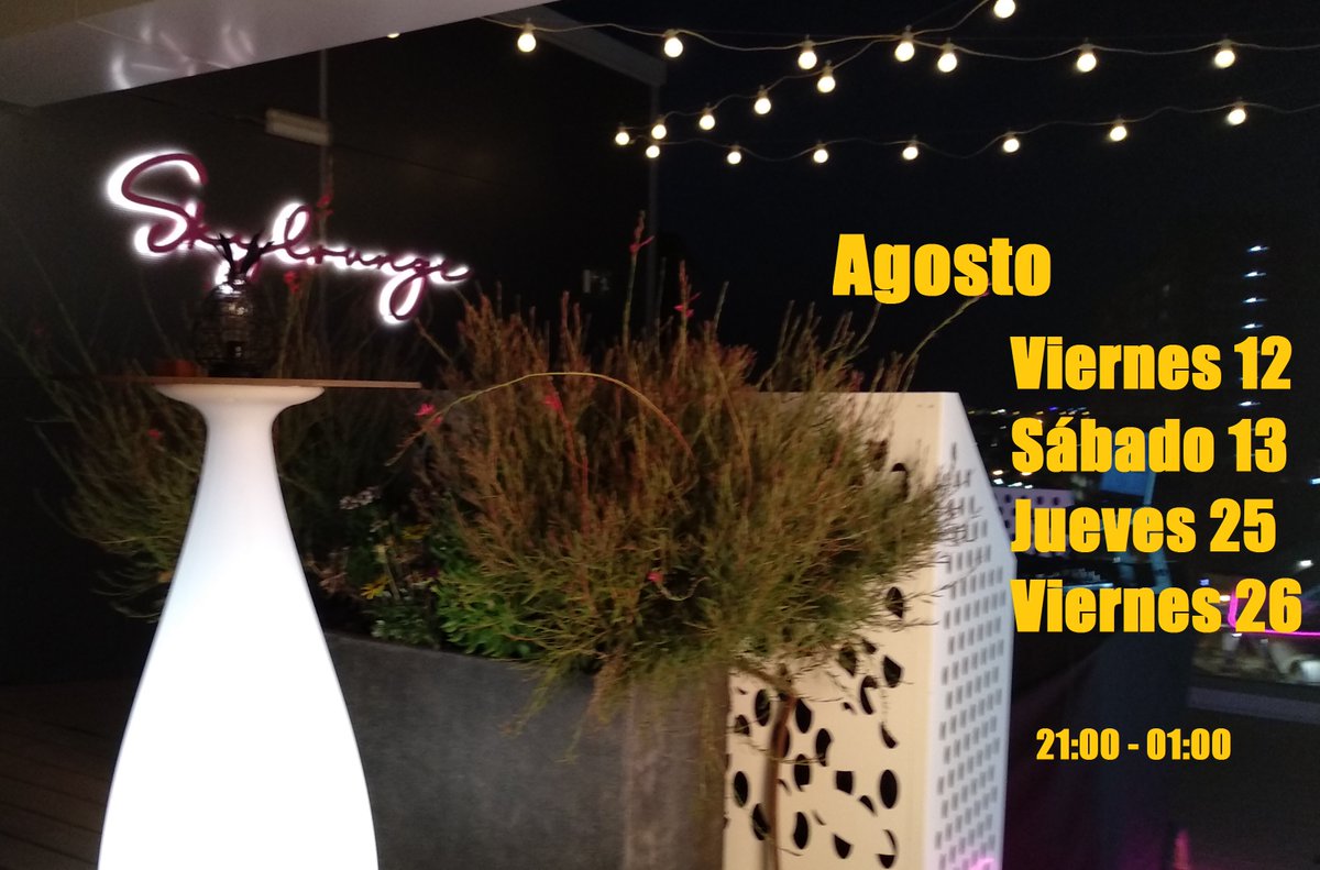 ARamos_Dj's tweet photo. Ahí estaré ...
📢 Sky Lounge de  #BarceloImagine 
C/ Agustín de Foxá, 32
#BarcelóHoteles #DSdjs #ARdj https://t.co/p1uwW74SVY