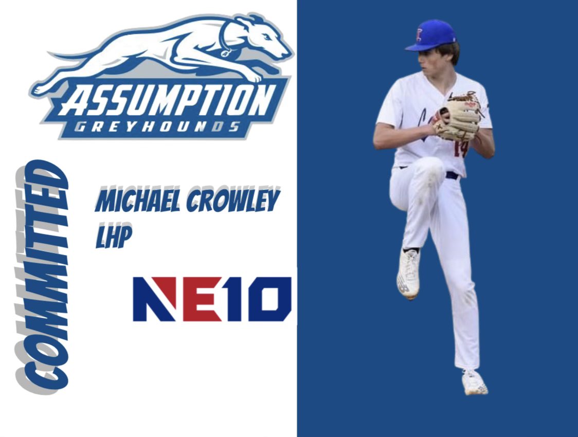 I am extremely excited to announce my commitment to study and play baseball at Assumption University. Thank you to my coaches, teammates, teachers,  and family for supporting me over the years. #GoGreyhounds! <a href="/AssumptionBASE/">Assumption Baseball</a> <a href="/LHSLancers17/">Brent Demas</a> <a href="/NHProspectsBC/">NH Prospects Baseball Club</a> <a href="/NHTeamBlack/">NHTeamBlack™</a>