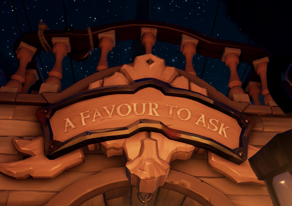 "Hey, come over here ! I have..."
#SeaOfThieves