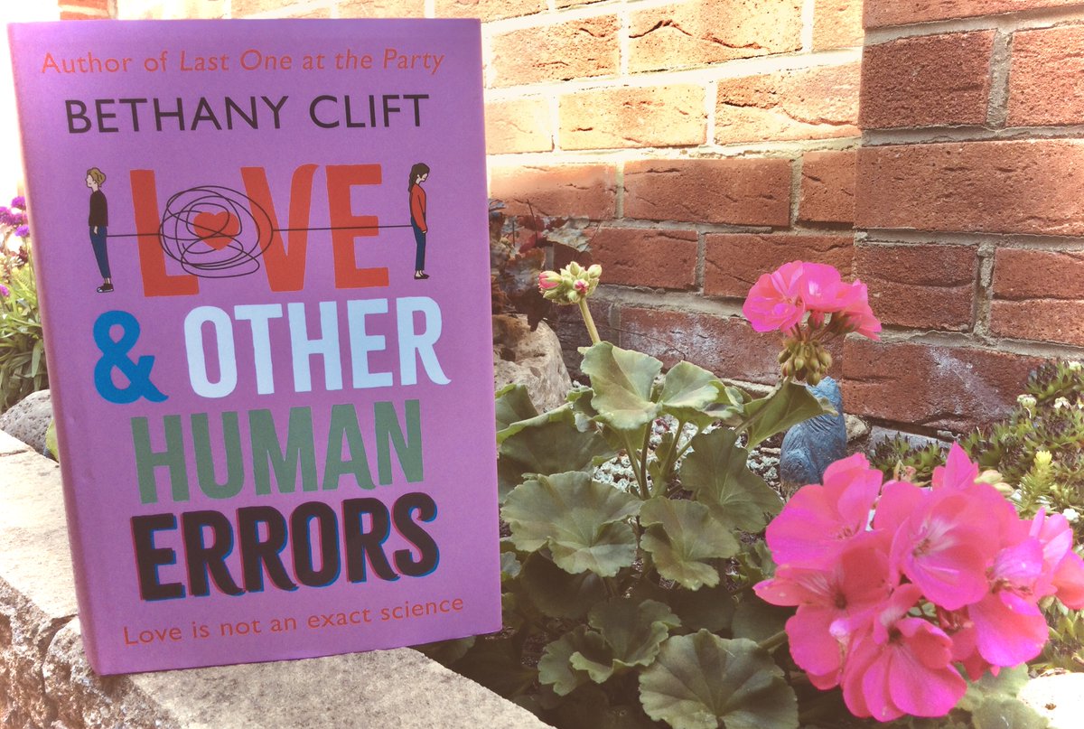 @Beth_Clift @Stevie_Coops @HodderBooks
 #RomCom #TruLove #SoulMate
Its my August stop on the online #BlogTour for #LoveAndOtherHumanErrors by #LastOneAtTheParty author Bethany Clift. This was my book of the year so far, I adored it that much!  ❤️⭐️⭐️⭐️⭐️⭐️
goodreads.com/review/show/48…