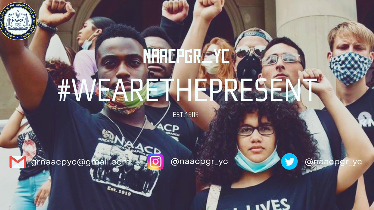 NAACP Grand Rapids Branch Youth Council: Young leaders ensuring a society in which all individuals have equal rights without discrimination based on race. 

#wearethepresent #naacpgr #naacpgryc