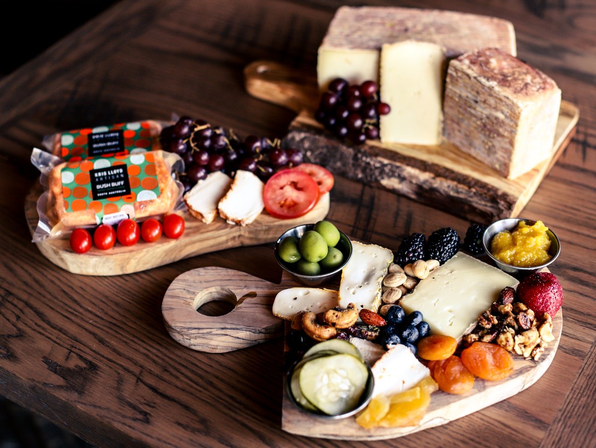 BonVivantMC's tweet photo. Through Sunday the 14th we are offering a special Buffalo cheeseboard while supplies last! We're using buffalo cheeses from Italy and Australia. This Quadrello di Bufala - a washed rind cheese from Bergano, Italy - is one of the cheeses on the board! https://t.co/GiWxsEBQyX