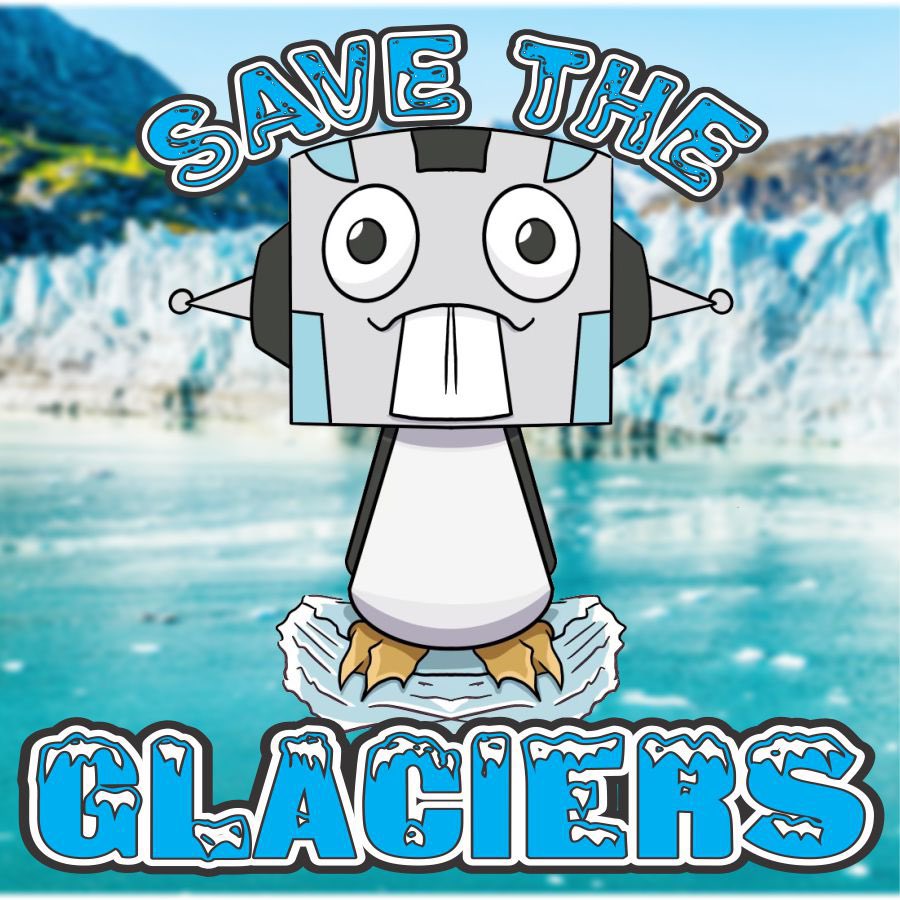 Remember when the world was nice and fresh? Yea me neither. #savetheplanet #savetheglaciers #drawing #Sticker #cartoon #graffiti #penguin