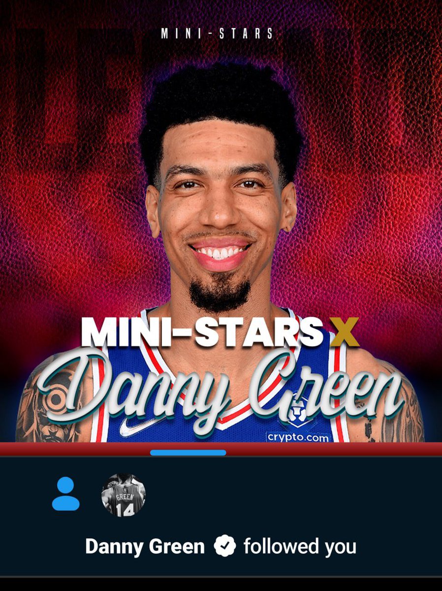 MiniStarsETH's tweet photo. We’d like to give a big welcome to @DGreen_14 for joining the $STARS family!🏀. Expect exclusive appearances from Danny in our discord ahead of tomorrow’s launch!🔥 https://t.co/c9vUuvV9sD