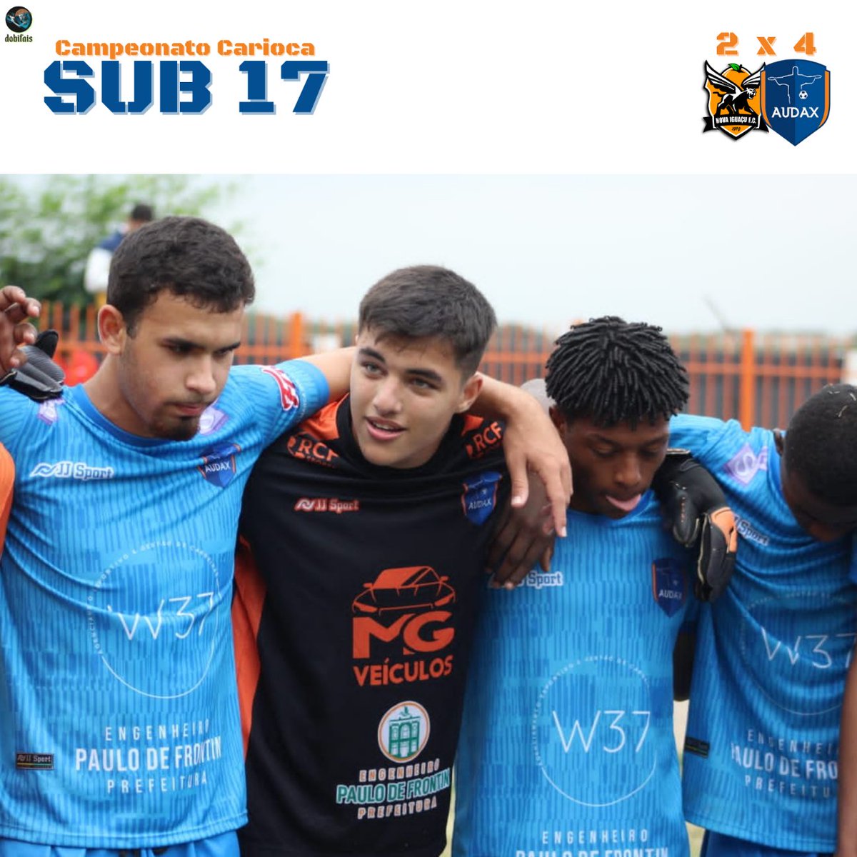 audaxrio_ec's tweet photo. Agradecendo especialmente à Prefeitura de Engenheiro Paulo de Frontin exibimos mais alguns momentos dos nossos atletas do Sub 17 na disputa do Campeonato Carioca!
-
#campeonatocarioca #baseforte #timedebase #sub17 #jogadordefutebol #audaxbase #jogador @dobifais https://t.co/UI1b446fiV